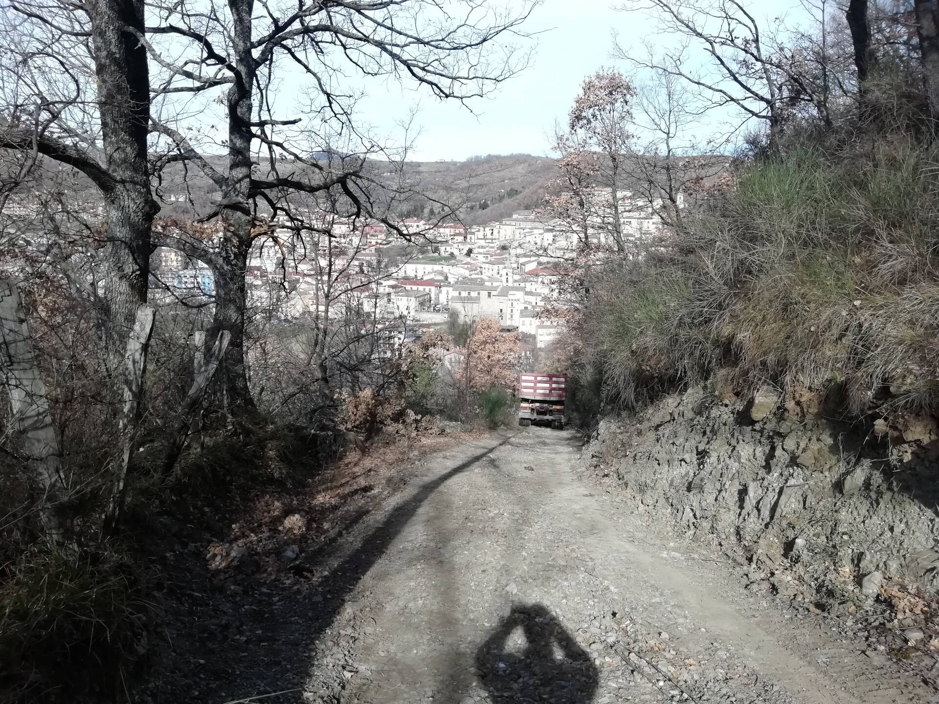 realizzazione nuova strada strada - Calvello - Potenza