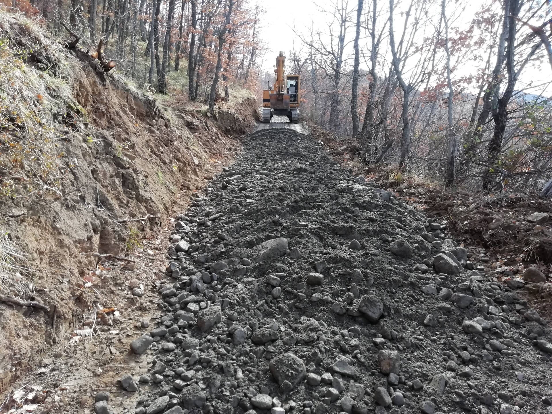 realizzazione nuova strada strada - Calvello - Potenza