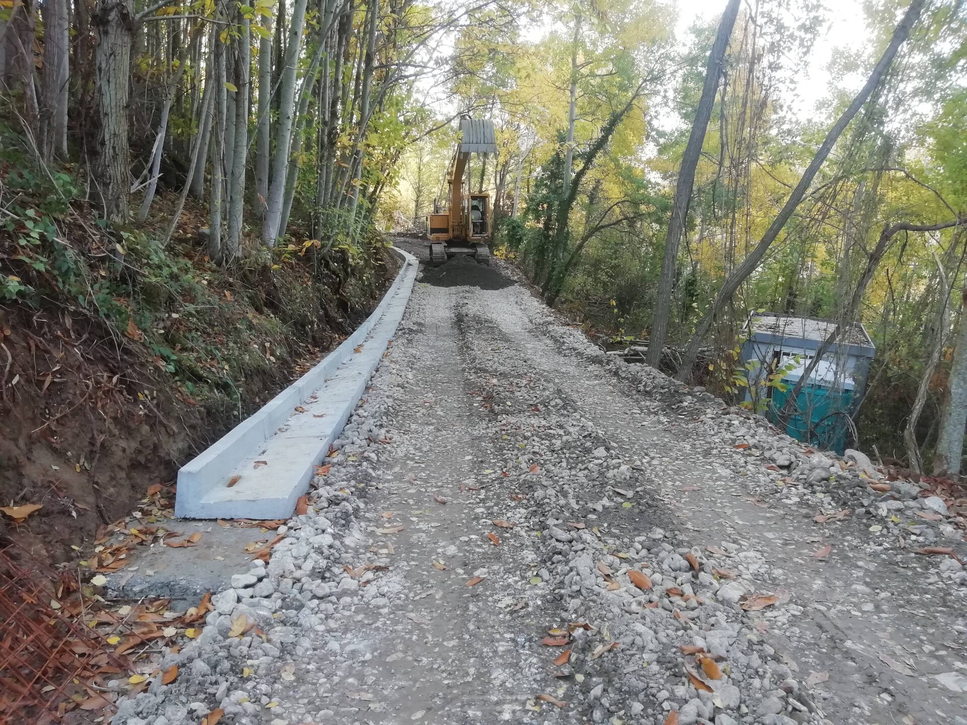 realizzazione nuova strada strada - Calvello - Potenza