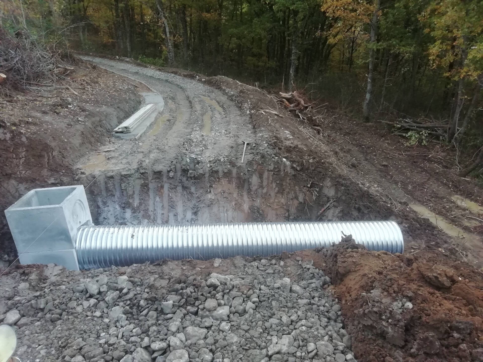 realizzazione nuova strada strada - Calvello - Potenza