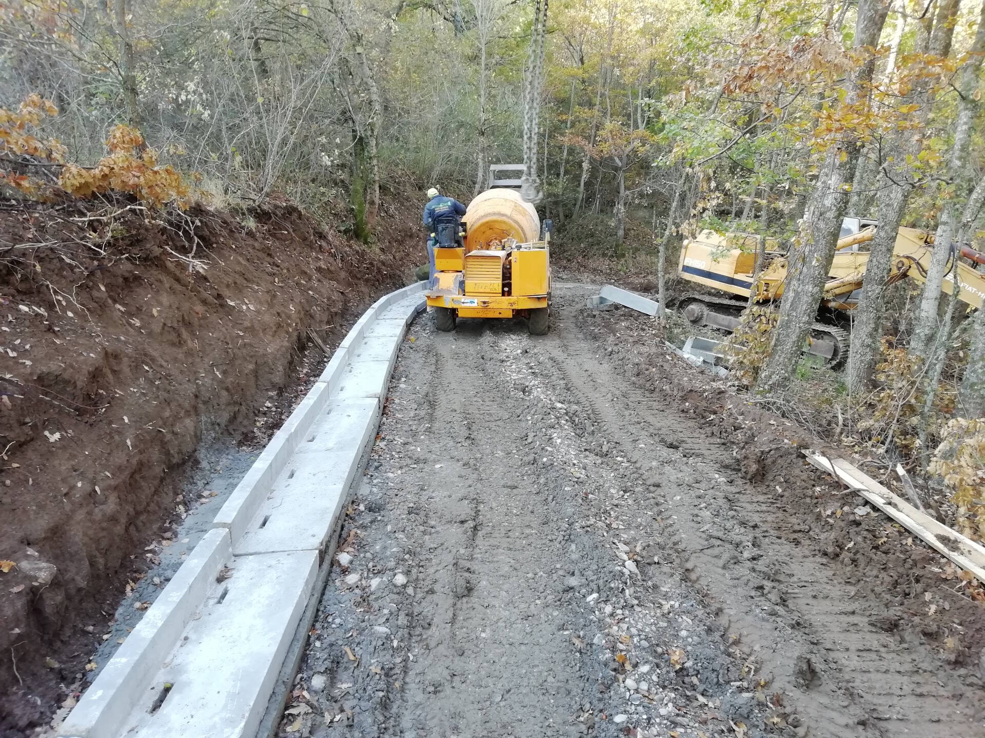 realizzazione nuova strada strada - Calvello - Potenza