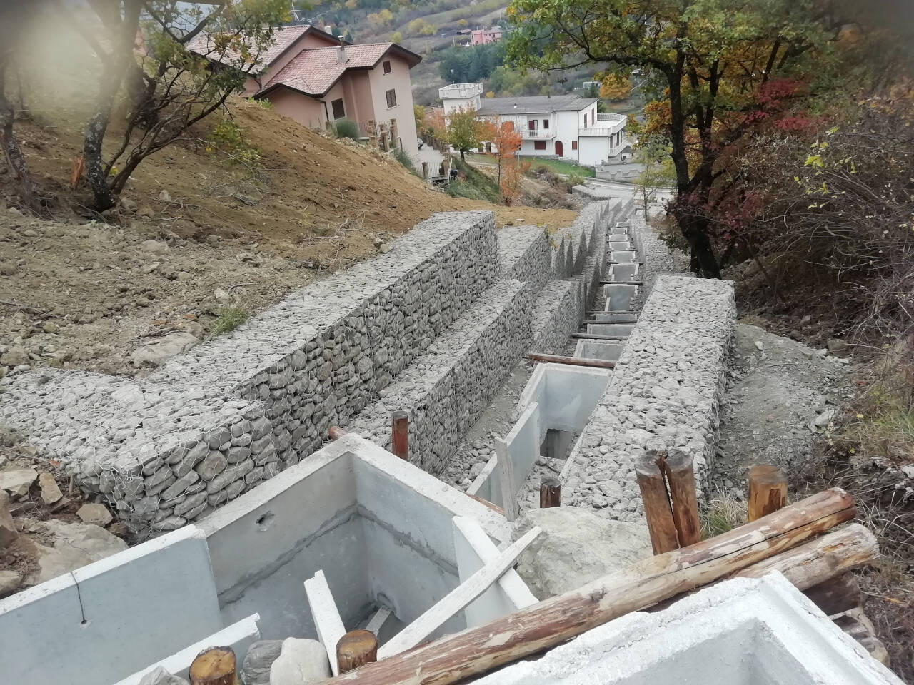 riduzione rischio idrogeologico Calvello - Potenza