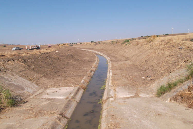 bonifica torrente castellaneta. Ripristino argini